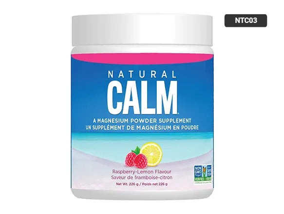 Natural Calm Magnesium Powder Raspberry-Lemon Flavor 226g in Sri Lanka